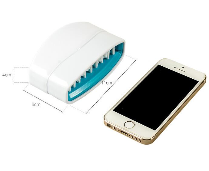 Multi-Purpose Kitchen Cleaning Brush with Suction Cup - 11x6x4cm