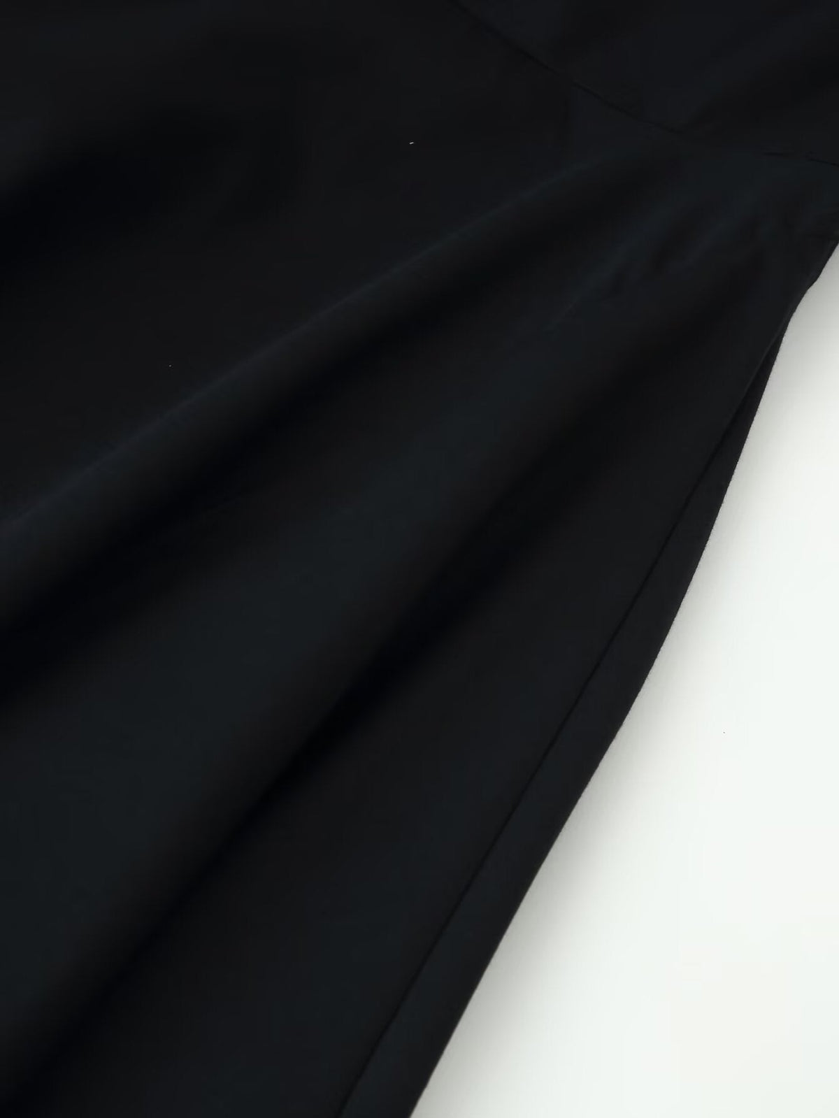 Women Clothing Minimalist Bow Tie Hanging Collar Midi Dress