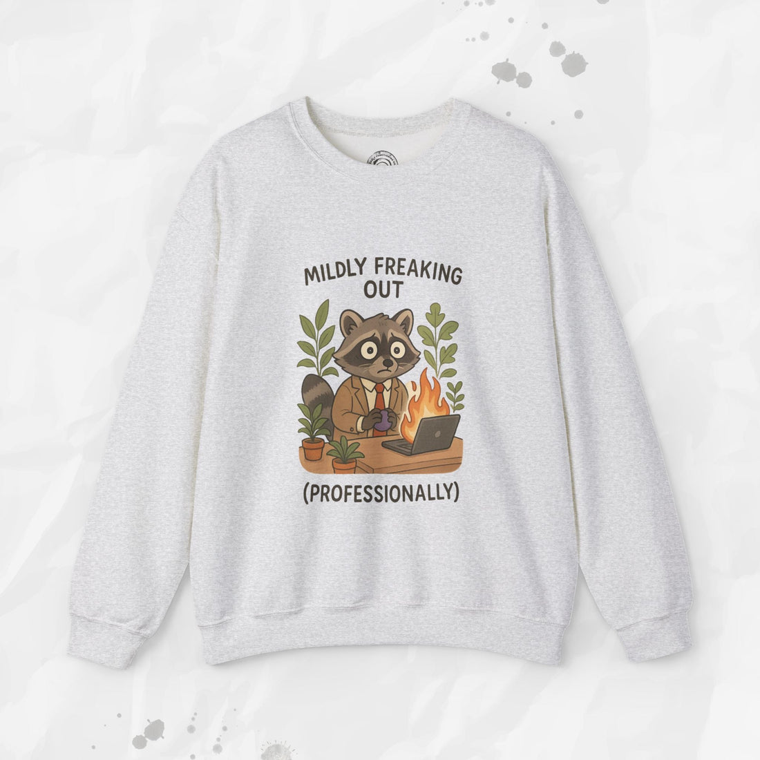 Mildly Freaking Out (Professionally) - Crewneck Sweatshirt