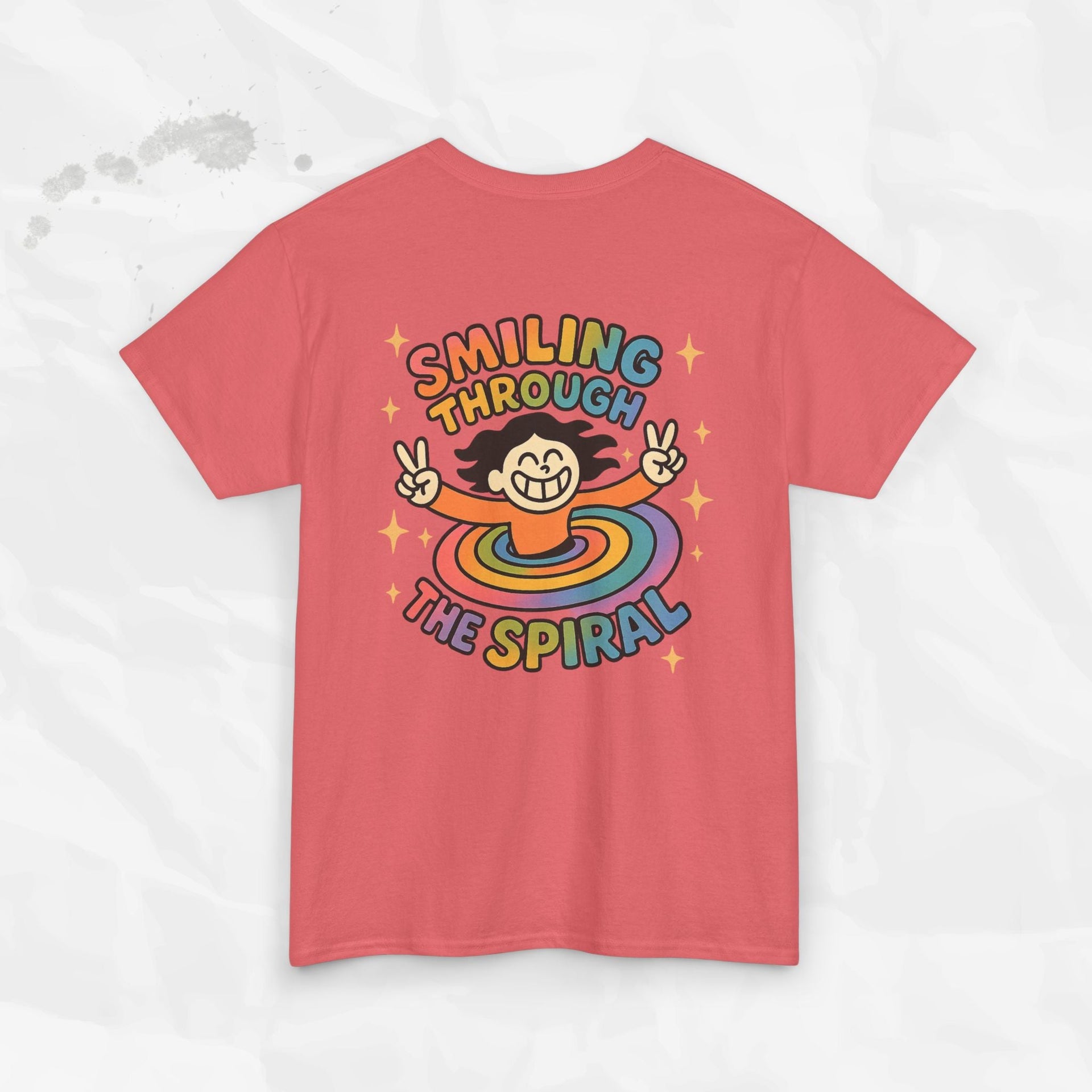 Smiling Through the Spiral - T-Shirt