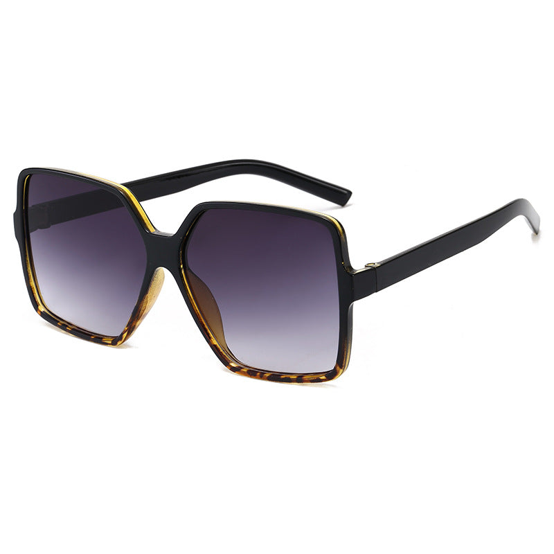 Vintage Big Frame Sunglasses UV400 Retro Women's Fashion Shades