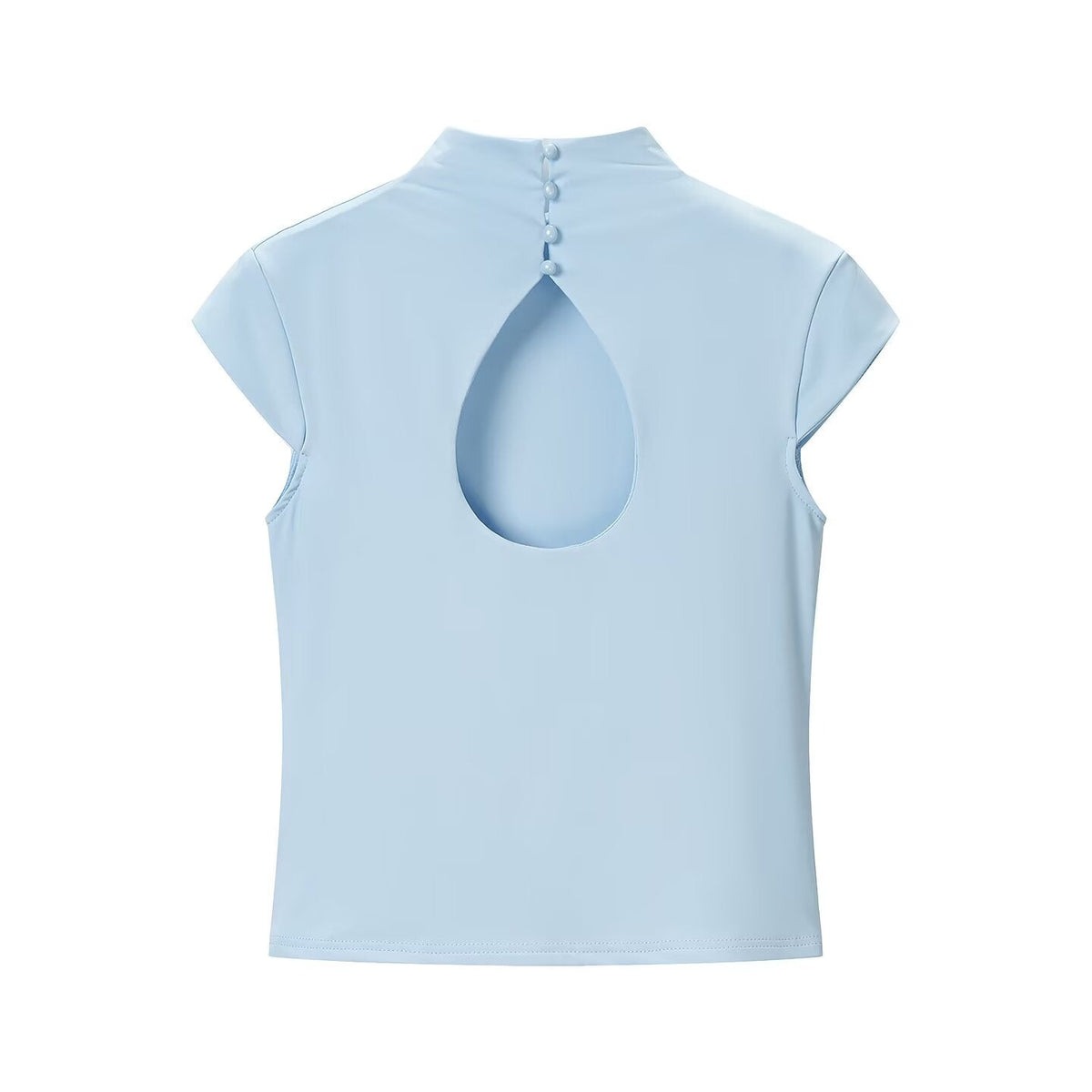 Women Clothing Lace Stitching T shirt Top