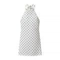 Women Retro Wild Slim Fit Backless Polka Dot Halter Dress