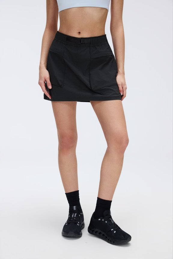Light Outdoor Workwear Short Skirt Women Summer High Waisted Slimming A Line Skirt Casual Sports Skirt