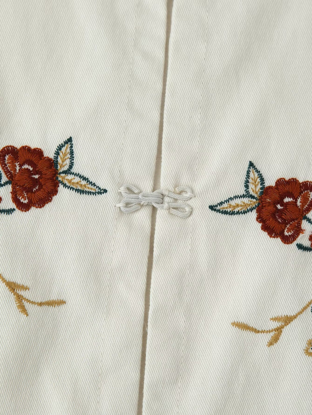 Summer Women Clothing Mori Heavy Industry Sleeveless Embroidered Vest