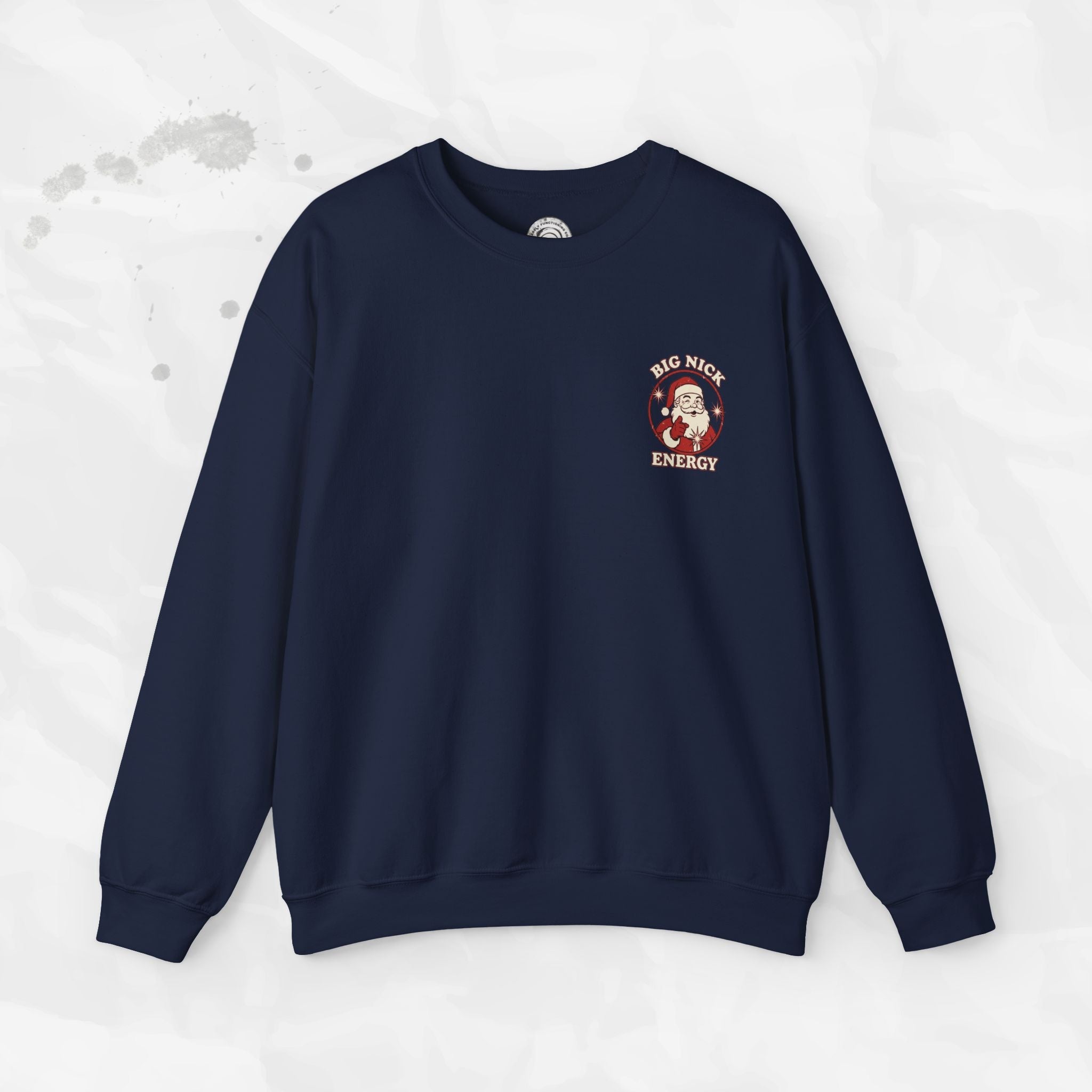 Big Nick Energy – Crewneck Sweatshirt (Pocket Print)
