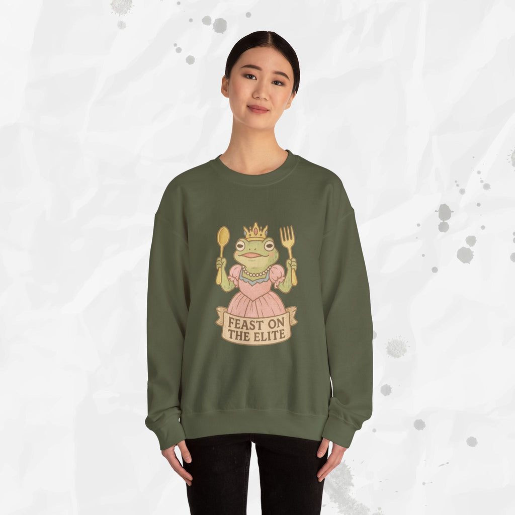 Feast on the Elite – Crewneck Sweatshirt