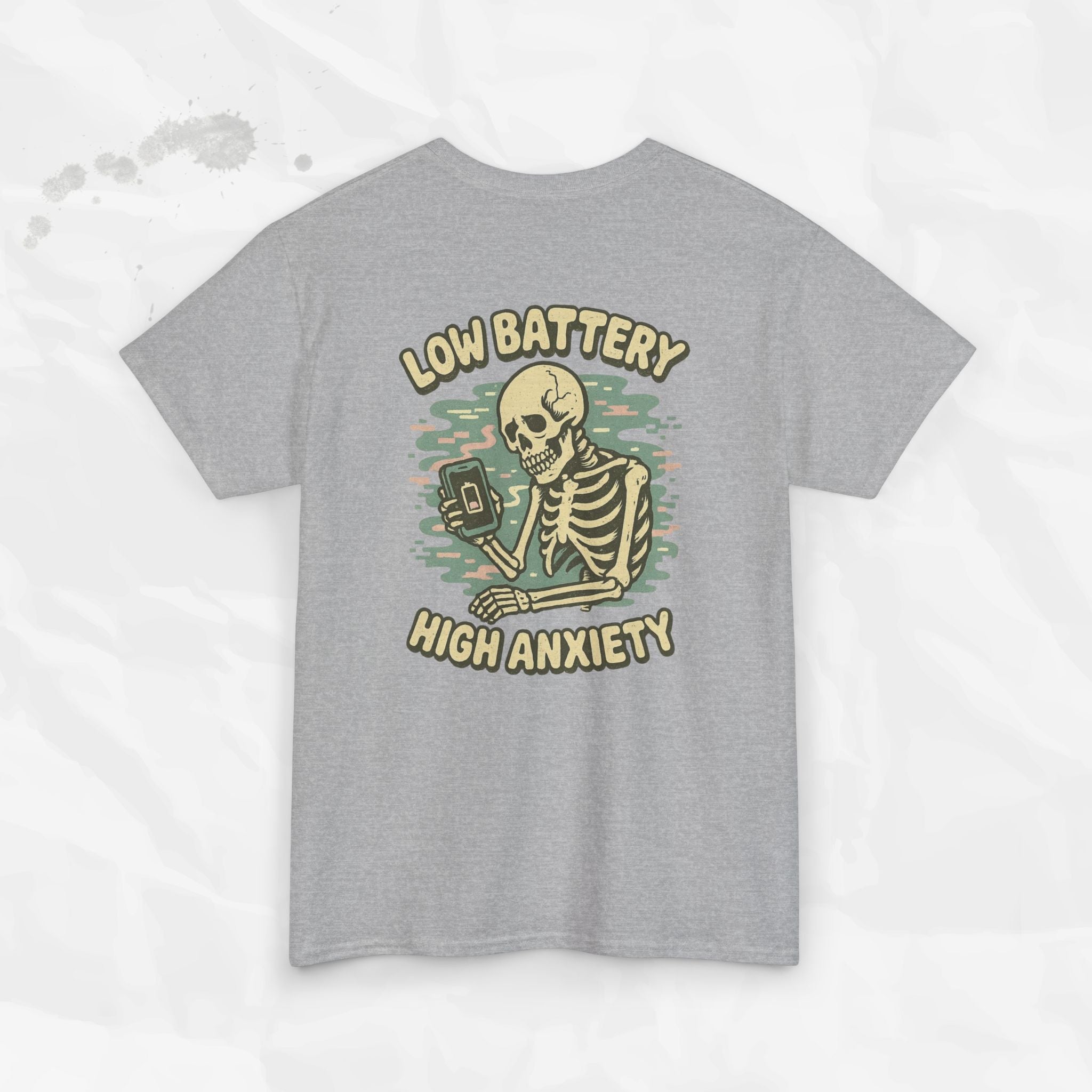 Low Battery High Anxiety - T-Shirt