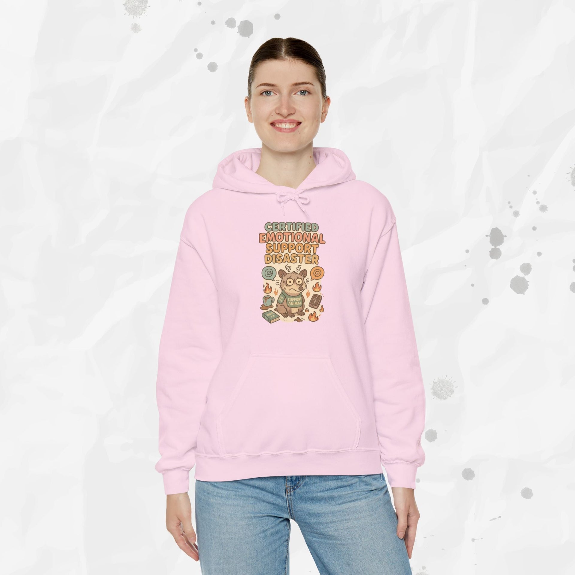 Certified Emotional Support Disaster - Hoodie