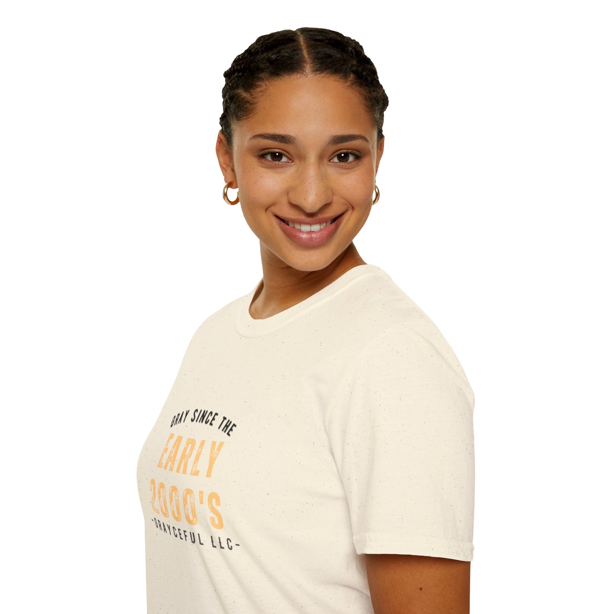 Unisex Softstyle Cotton Crewneck T-Shirt: Minimalist Casual Tee