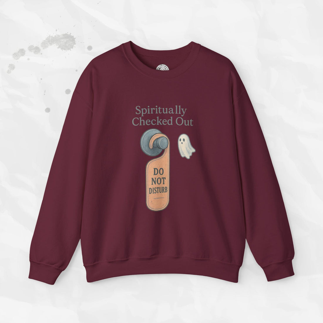 Spiritually Checked Out - Crewneck Sweatshirt