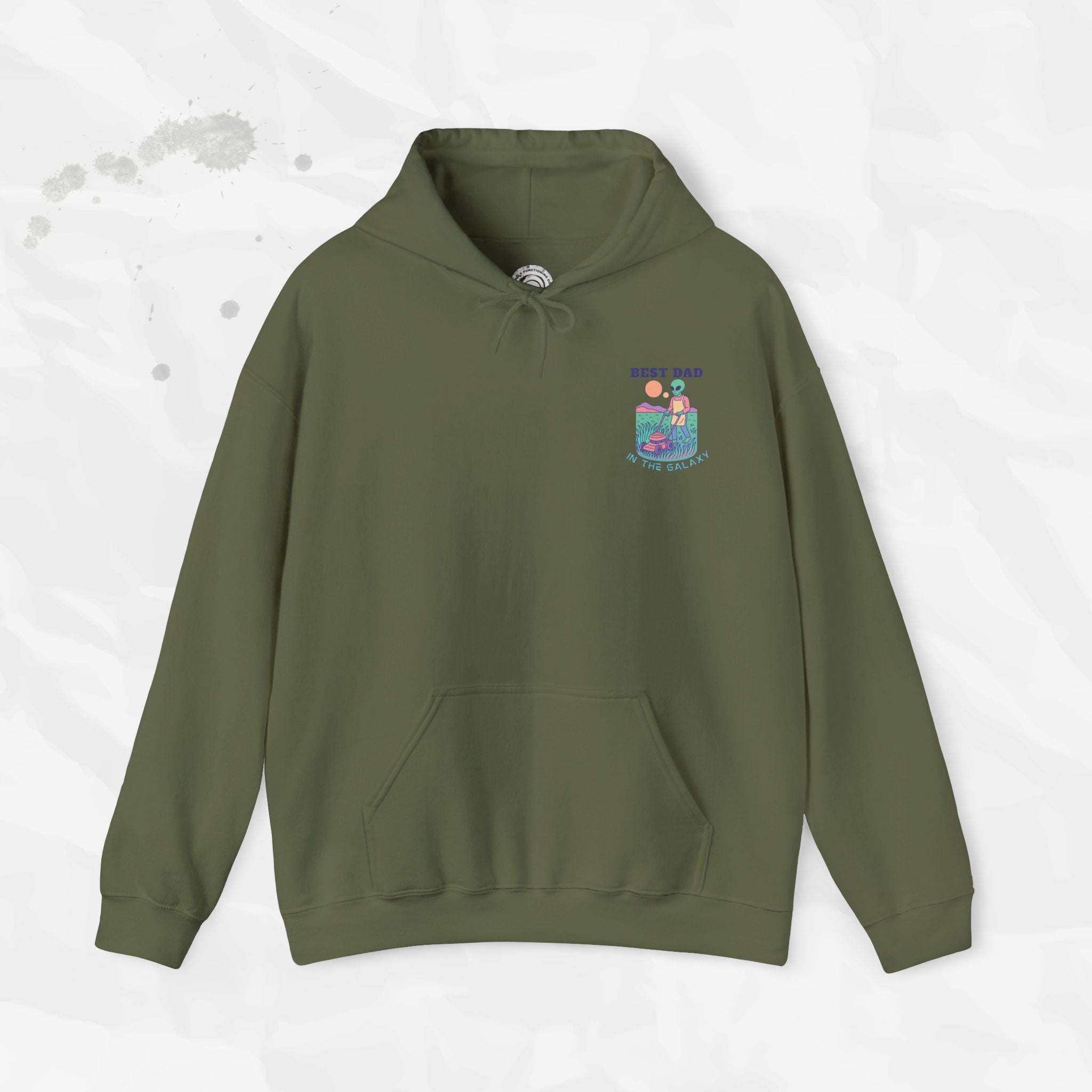 Best Dad in the Galaxy – Hoodie (Pocket Print)
