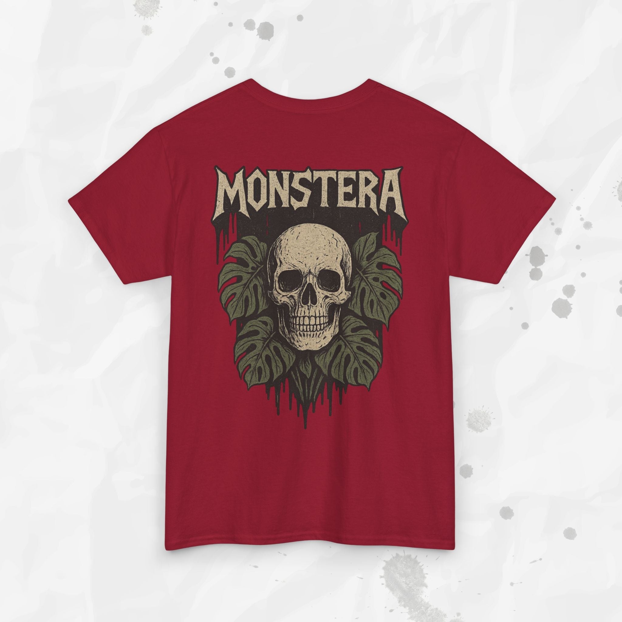 Monstera Skull - T-Shirt