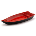 Boat-Shaped Melamine Sushi Plate Set of 5