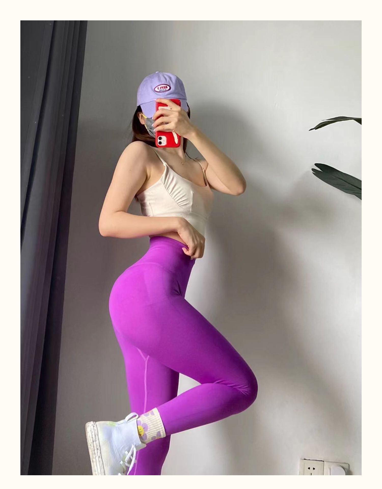 High-Waist Seamless Lifting Leggings for Women - Yoga & Fitness