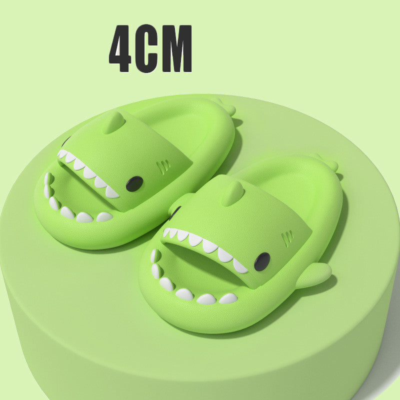 Lovely Shark Slides Unisex Lightweight Open Toe Beach Pool Sandals