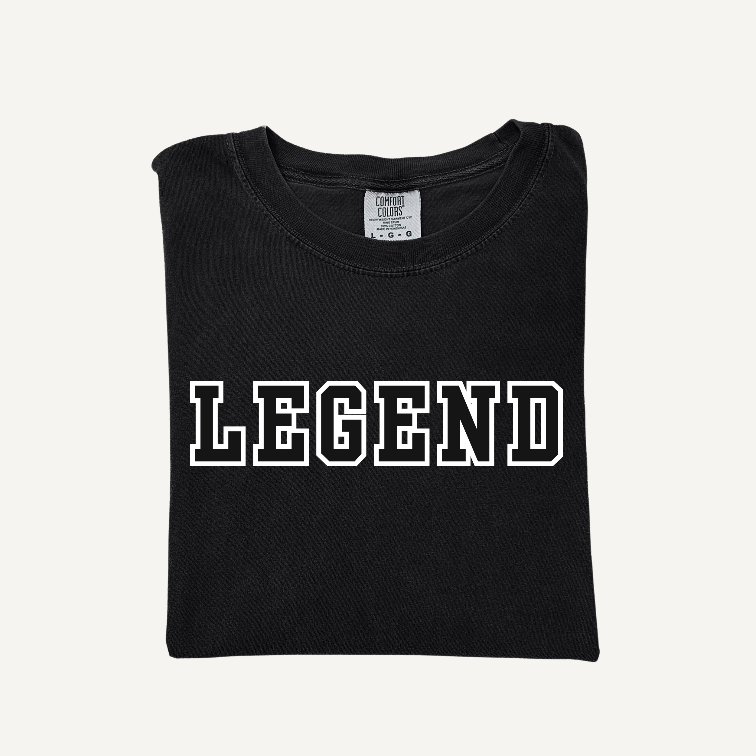 LEGEND Father's Day Varsity Graphic T-Shirt - 100% Cotton