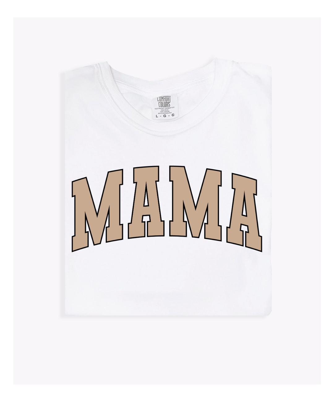 Mama Classic Collegiate Varsity Graphic T-Shirt