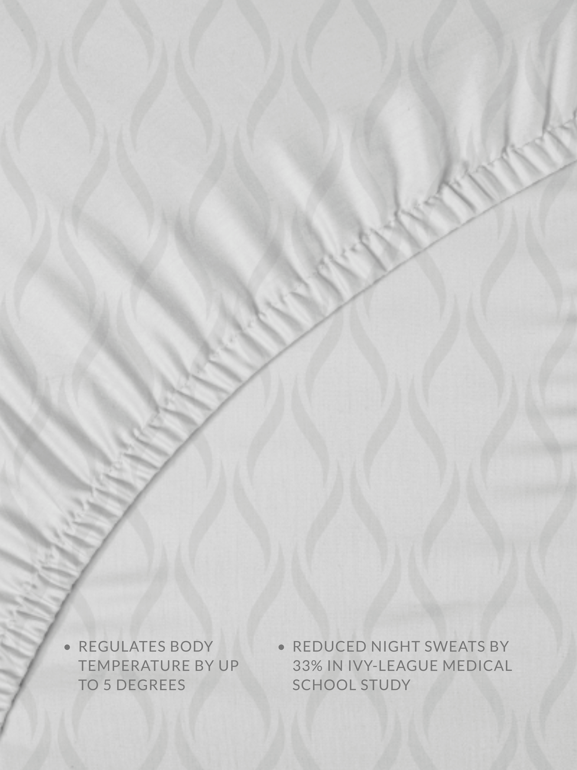Temperature-Regulating Cooling Sheet Set in Charcoal Gray