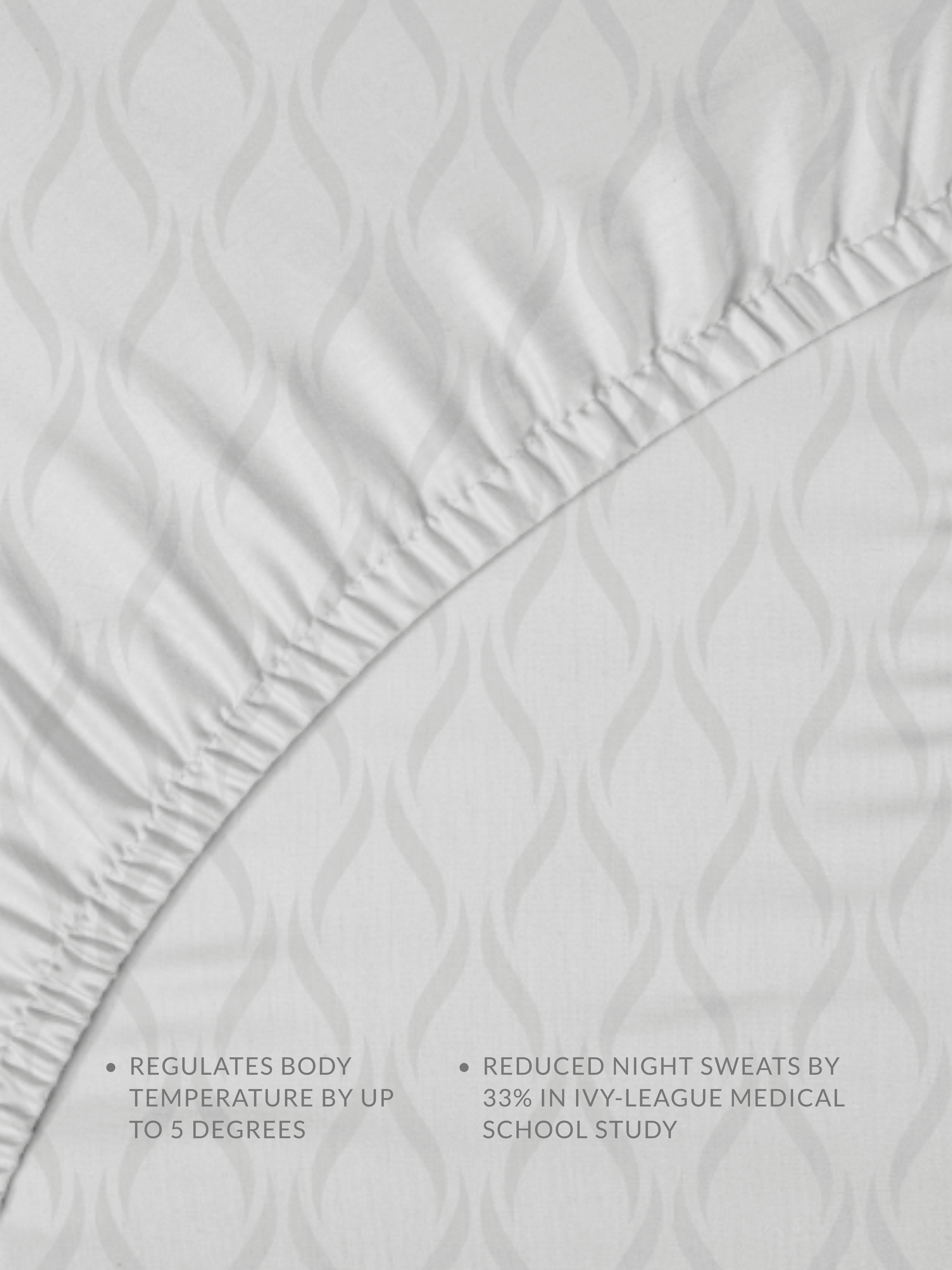 Temperature-Regulating Cooling Sheet Set in Charcoal Gray