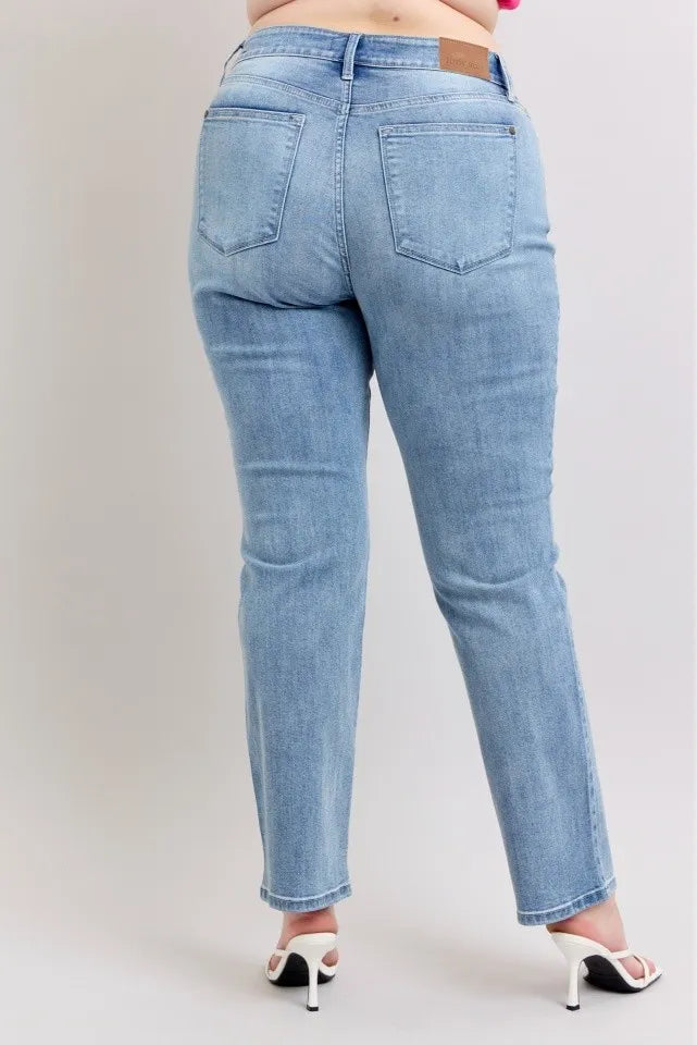 Judy Blue High Waist Dad Jeans | Classic Denim