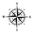 Compass Graphic Vinyl Decal 15cm Waterproof Car Hood Sticker