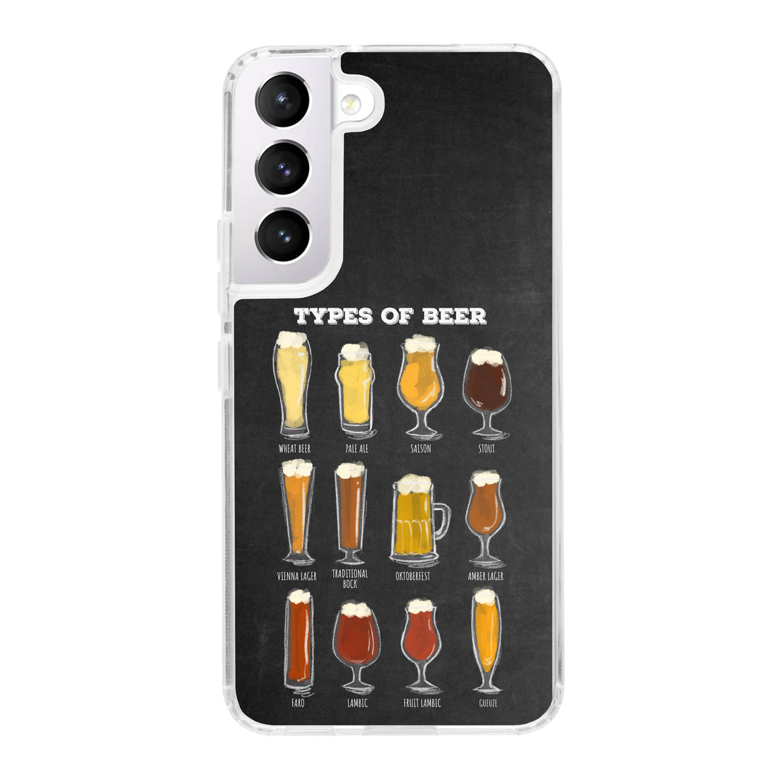 Wine, Beer & Booze Print Case for Samsung Galaxy S22, S22+, S22 Ultra