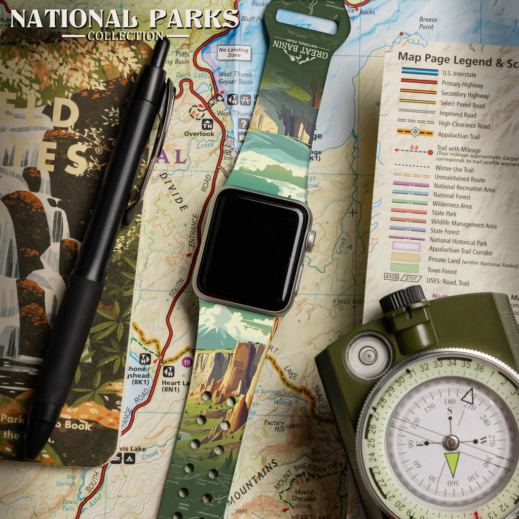 National Parks Great Basin HD Fitbit Versa 3 & Sense 1 Watch Band