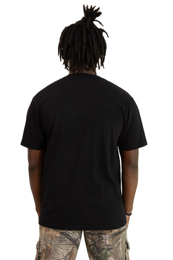 Ironside Heavyweight Black Cotton T-Shirt - Image 6