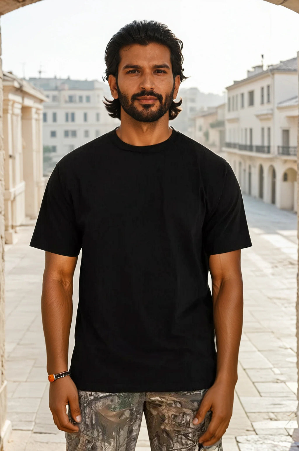 Ironside Heavyweight Black Cotton T-Shirt - Image 7