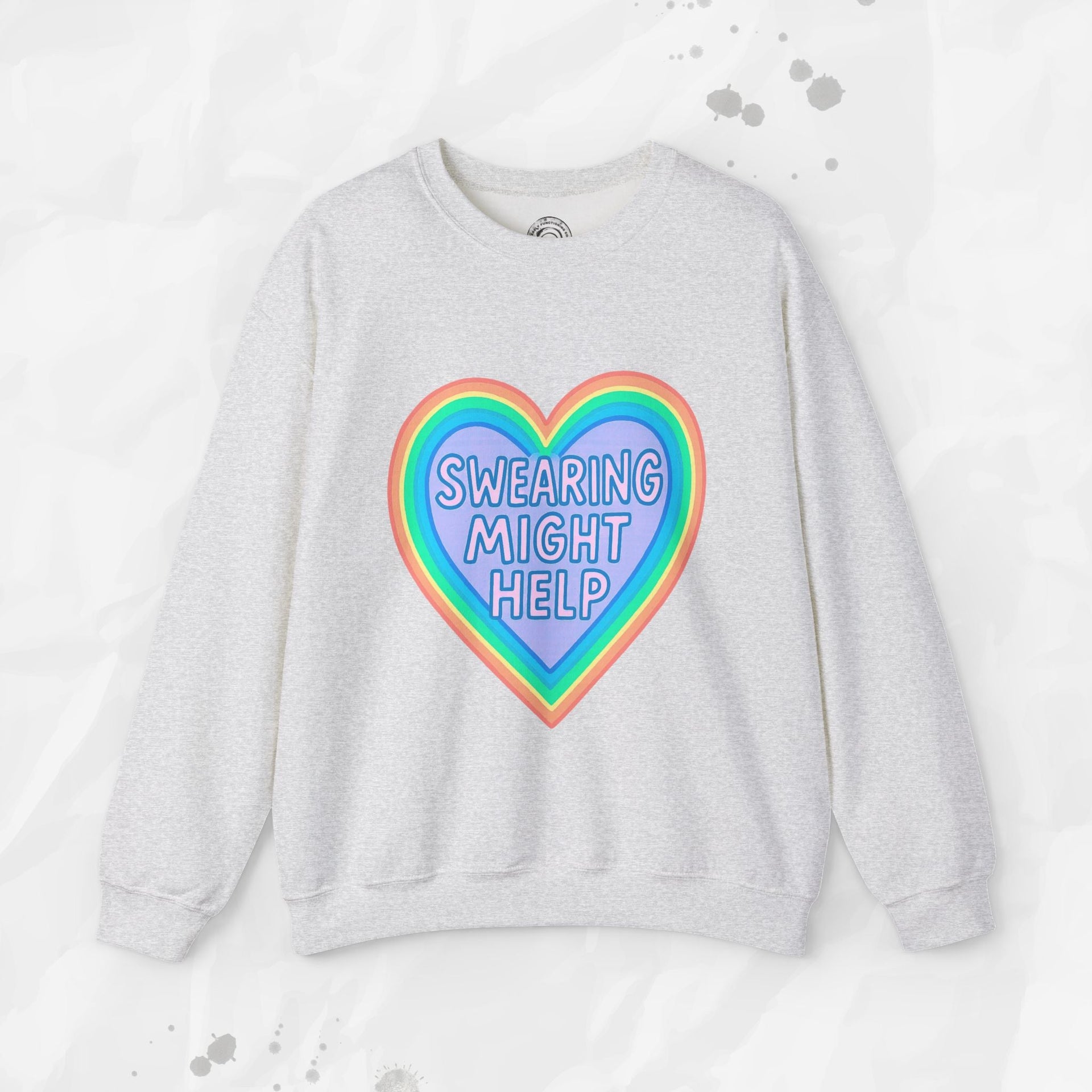 Swearing Might Help – Crewneck Sweatshirt