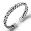 European and American Popular Titanium Steel Couple Bracelet