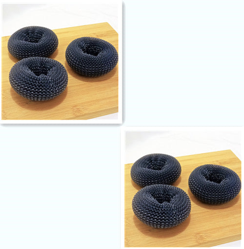Kitchen Soap Dispensing Palm Brush for Dish Cleaning
