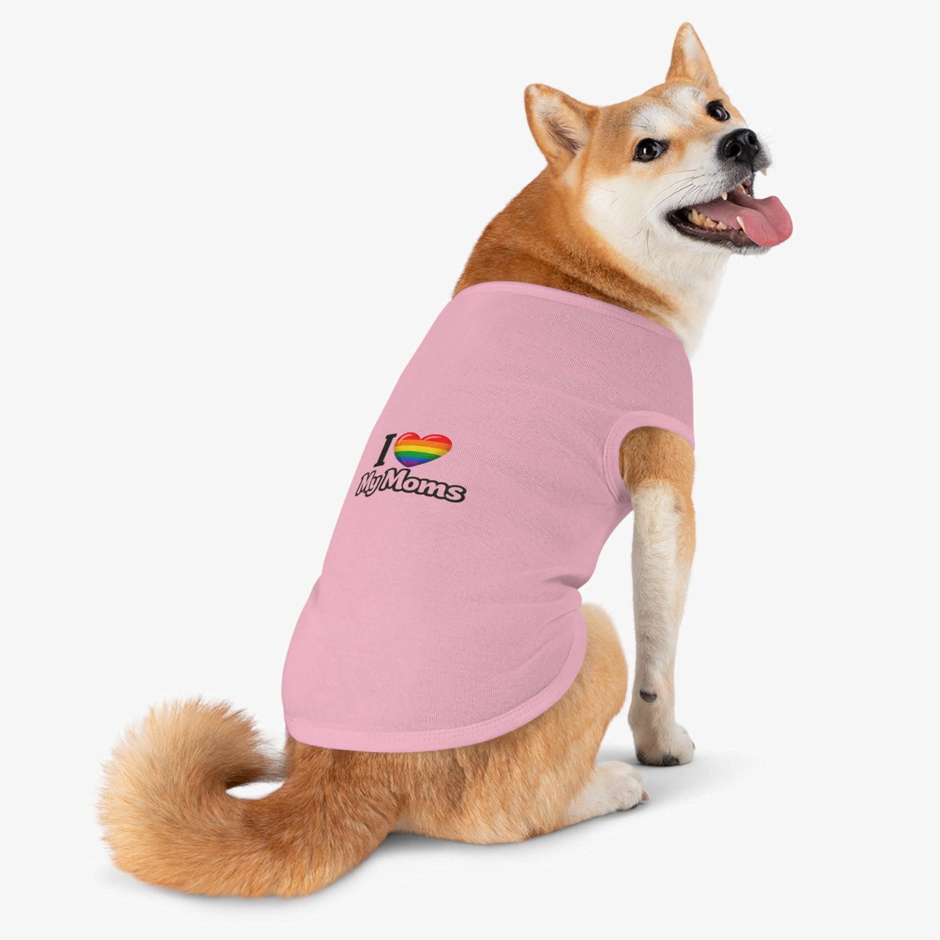 I Love My Moms Pet Tank Top