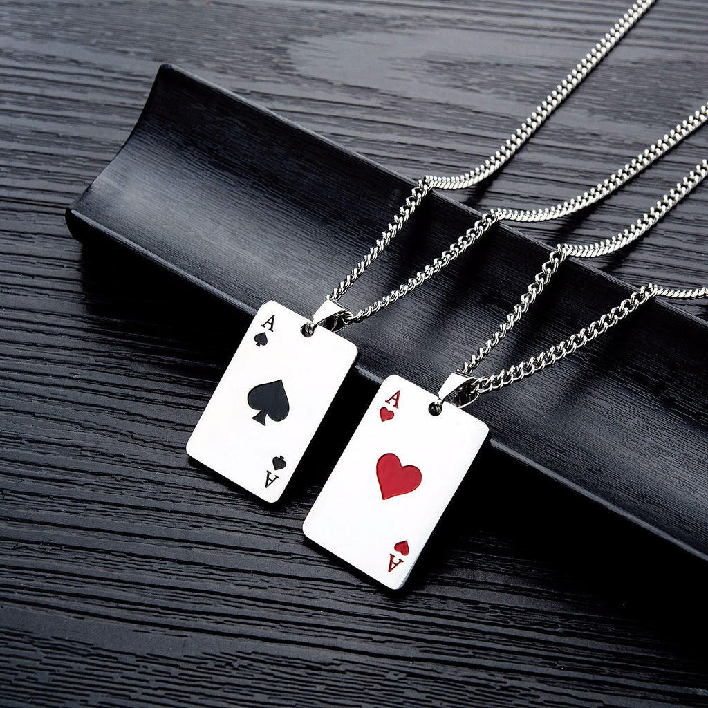 European And American Fashion Titanium Steel Necklace
