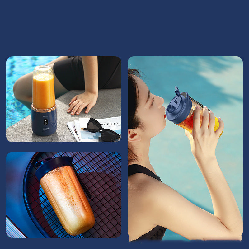 6-Blade Portable USB Rechargeable Personal Blender & Smoothie Maker
