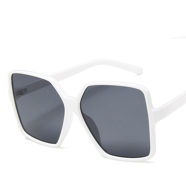 Vintage Big Frame Sunglasses UV400 Retro Women's Fashion Shades