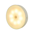 LED Motion Sensor Puck Lights – Rechargeable Under Cabinet Lighting, Wireless USB