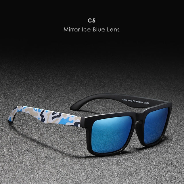 Round Sports Sunglasses UV400 Polarized Athletic Eyewear