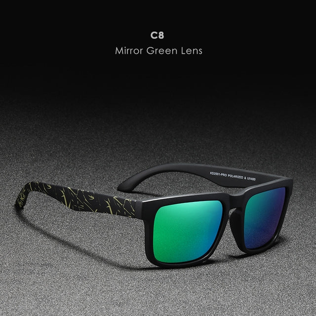 Round Sports Sunglasses UV400 Polarized Athletic Eyewear