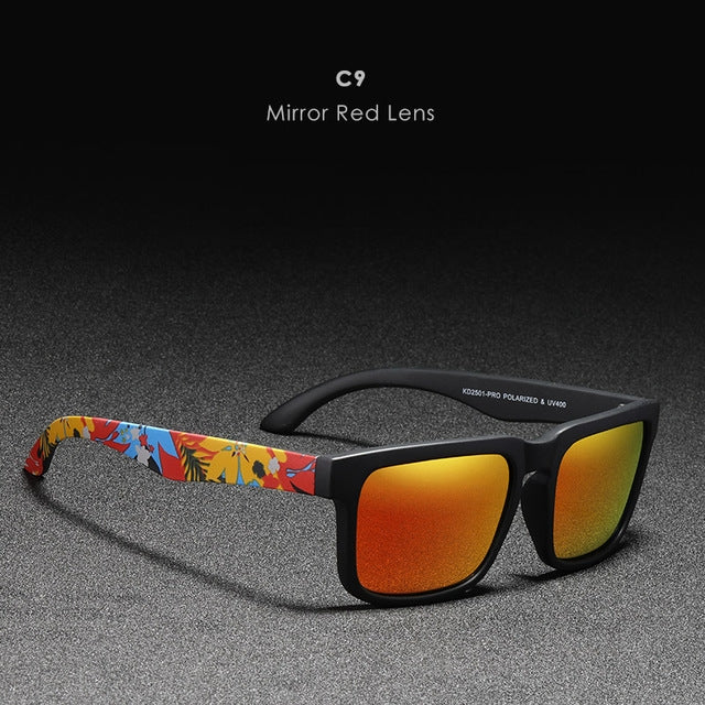 Round Sports Sunglasses UV400 Polarized Athletic Eyewear