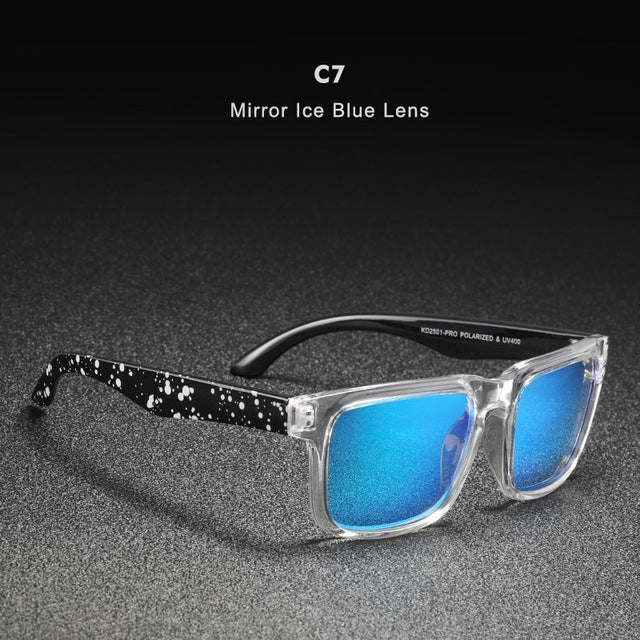 Round Sports Sunglasses UV400 Polarized Athletic Eyewear