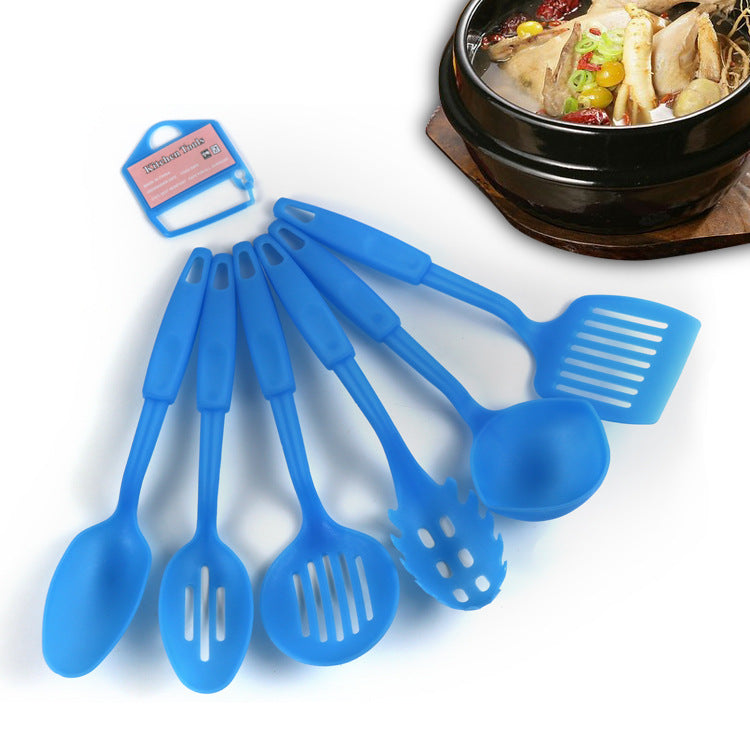 Non-Stick Kitchen Utensil Set - Durable Rubber Cooking Spoon & Shovel