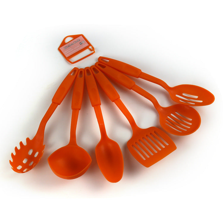 Non-Stick Kitchen Utensil Set - Durable Rubber Cooking Spoon & Shovel