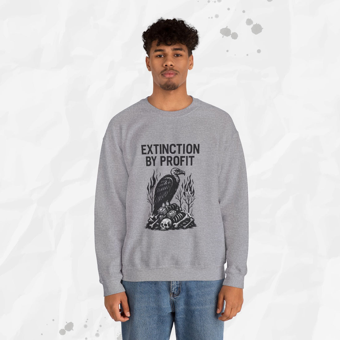 Extinction by Profit - Crewneck Sweatshirt