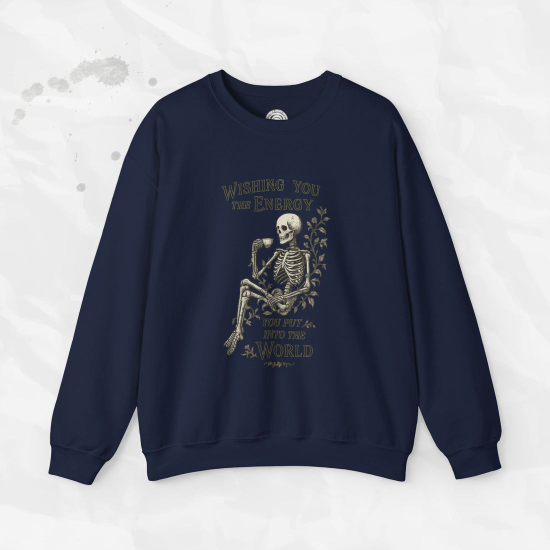 Wishing You the Energy Graphic Crewneck Sweatshirt - Image 9