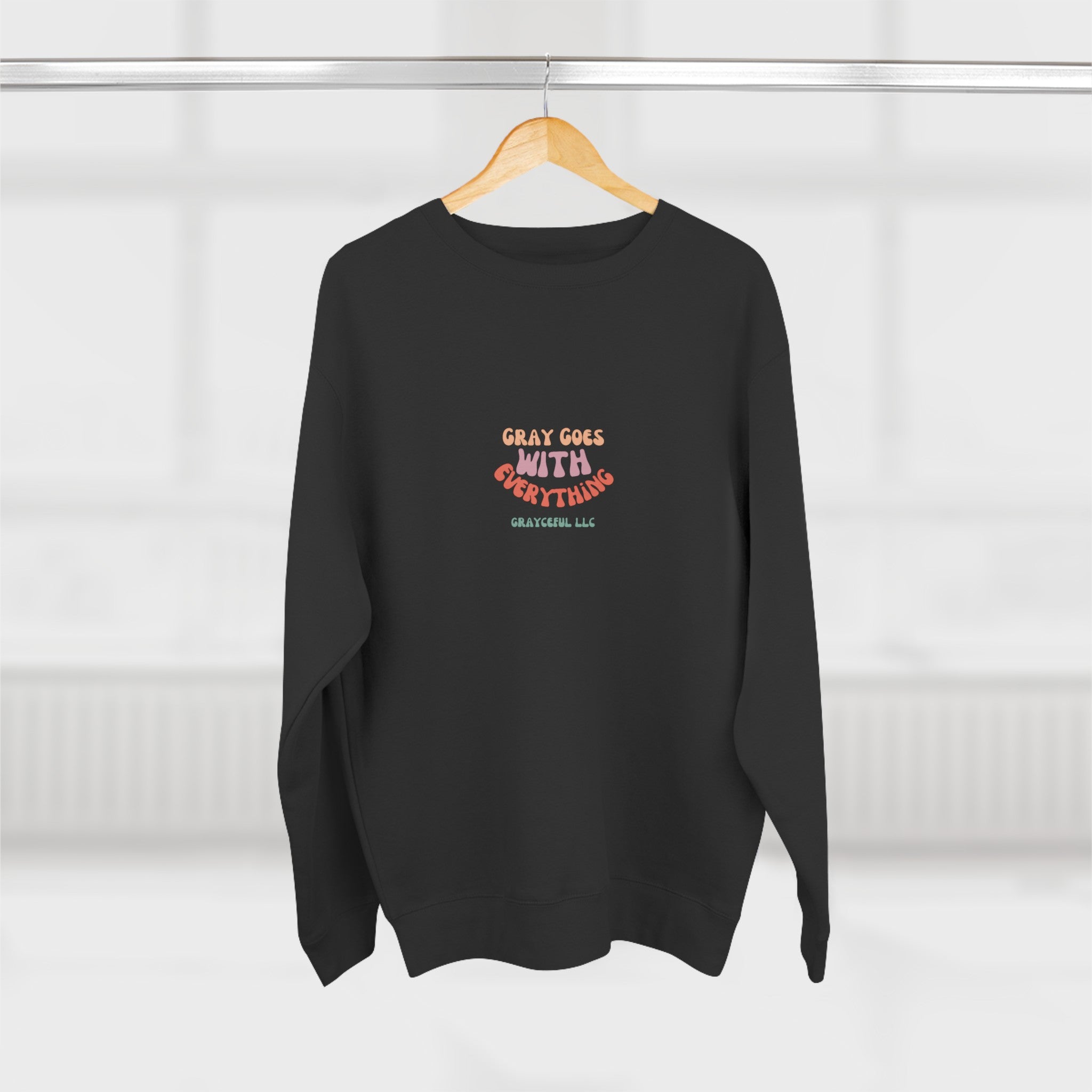Unisex Crewneck Sweatshirt: Premium 3-End Fleece Pullover
