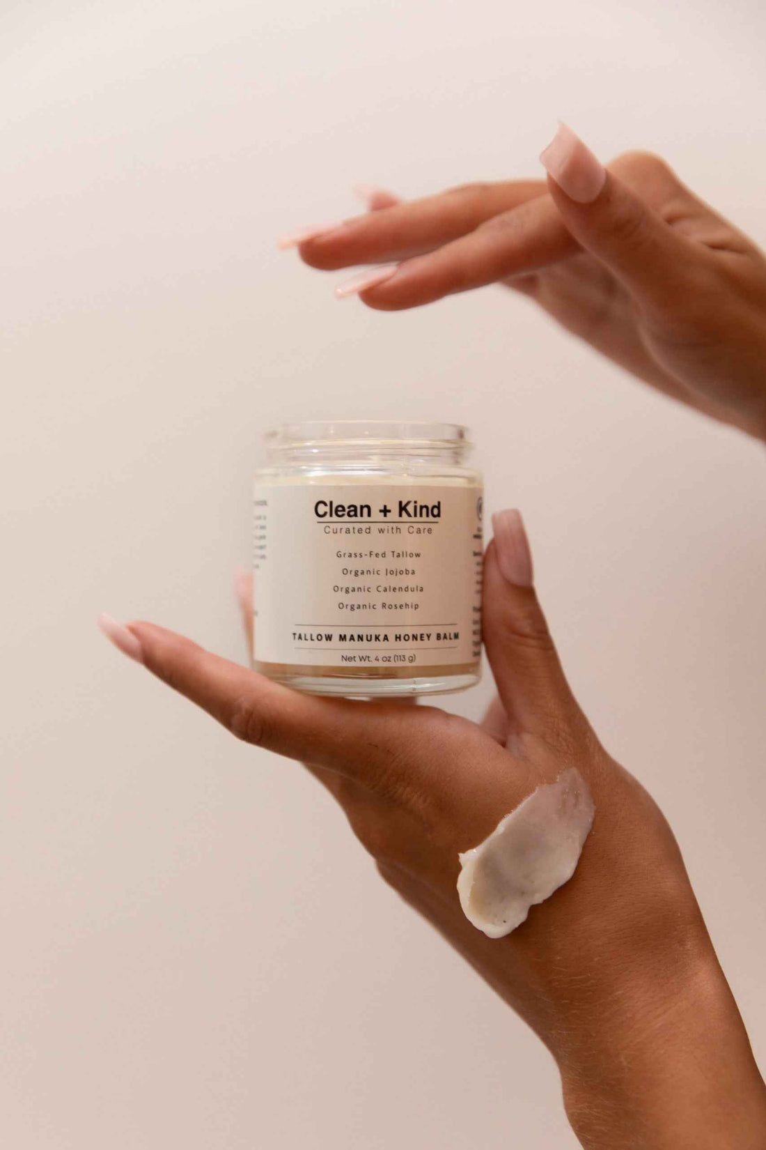 Whipped Tallow Manuka Honey Balm for Deep Skin Hydration - Image 3