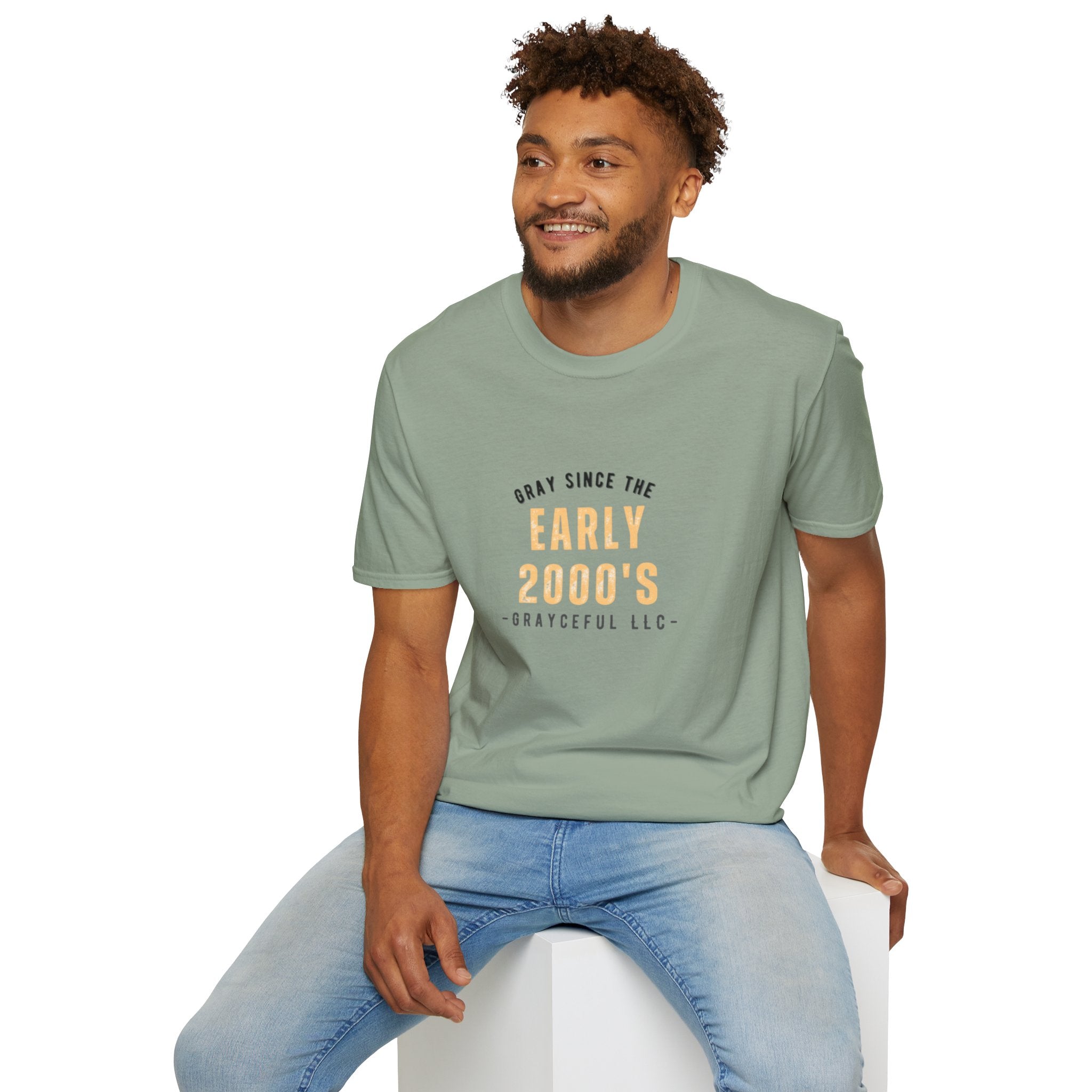 Unisex Softstyle Cotton Crewneck T-Shirt: Minimalist Casual Tee