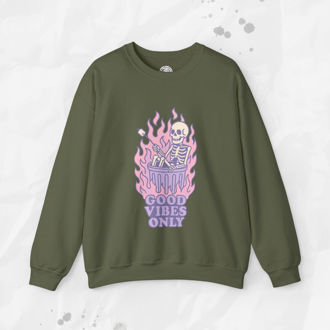 Good Vibes Only - Crewneck Sweatshirt